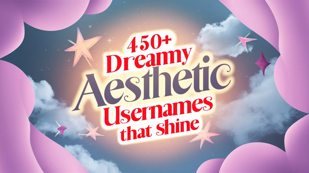 Dreamy Aesthetic Usernames That Shine