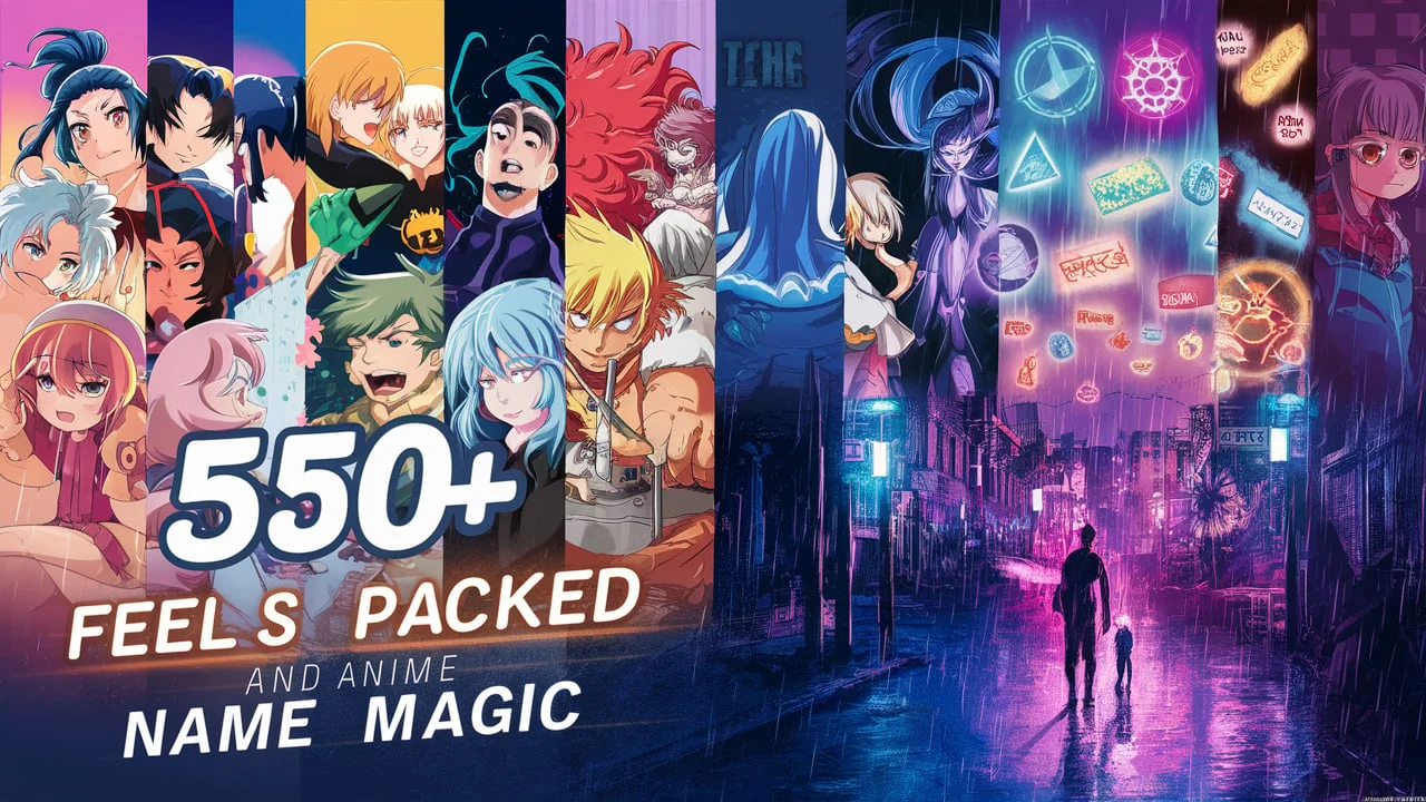 Feels Packed Anime Name Magic