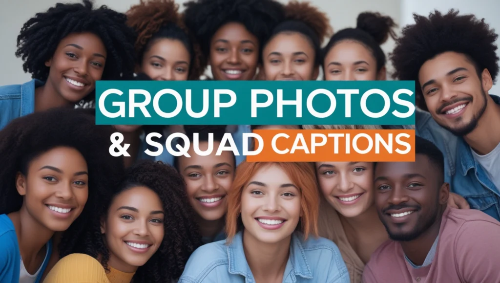Group Photos and Squad Captions