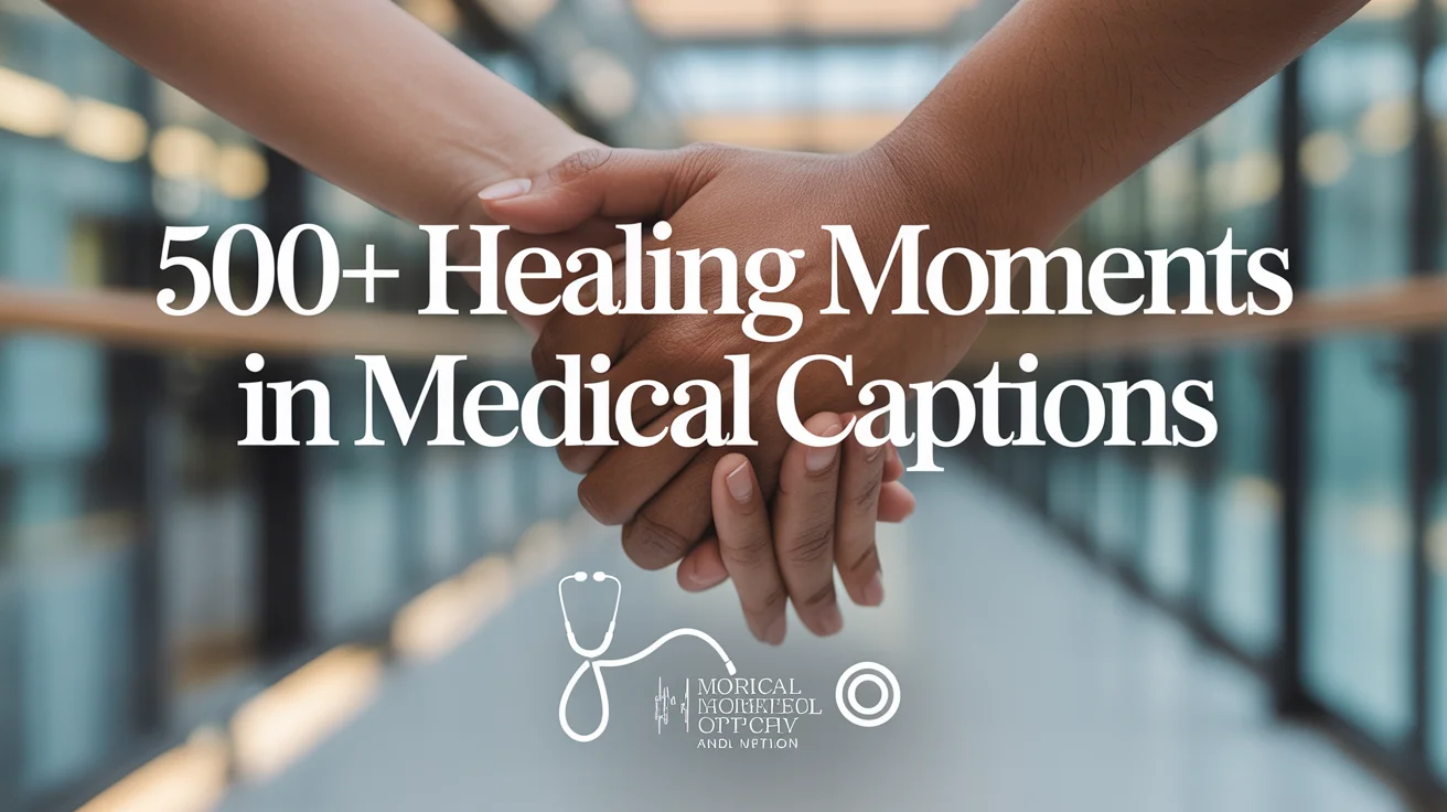 Healing Moments in Medical Captions