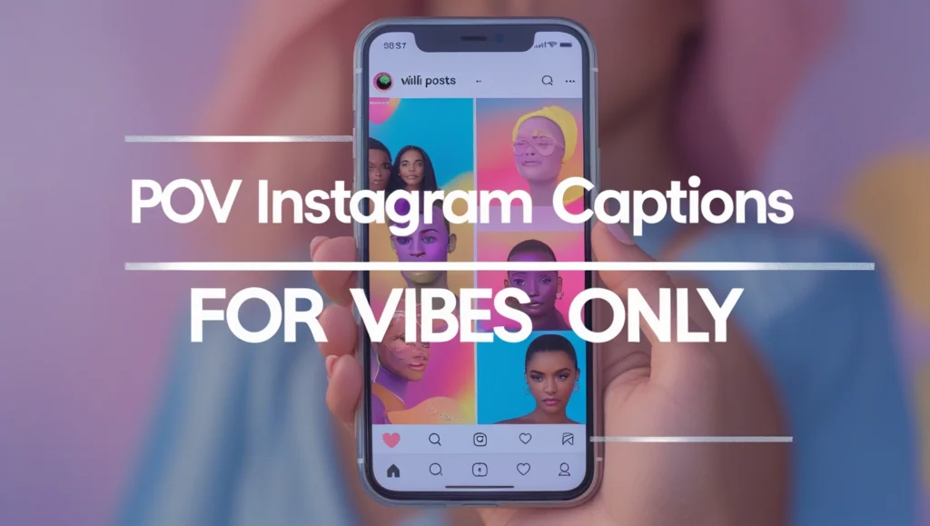 POV Instagram Captions for Vibes Only