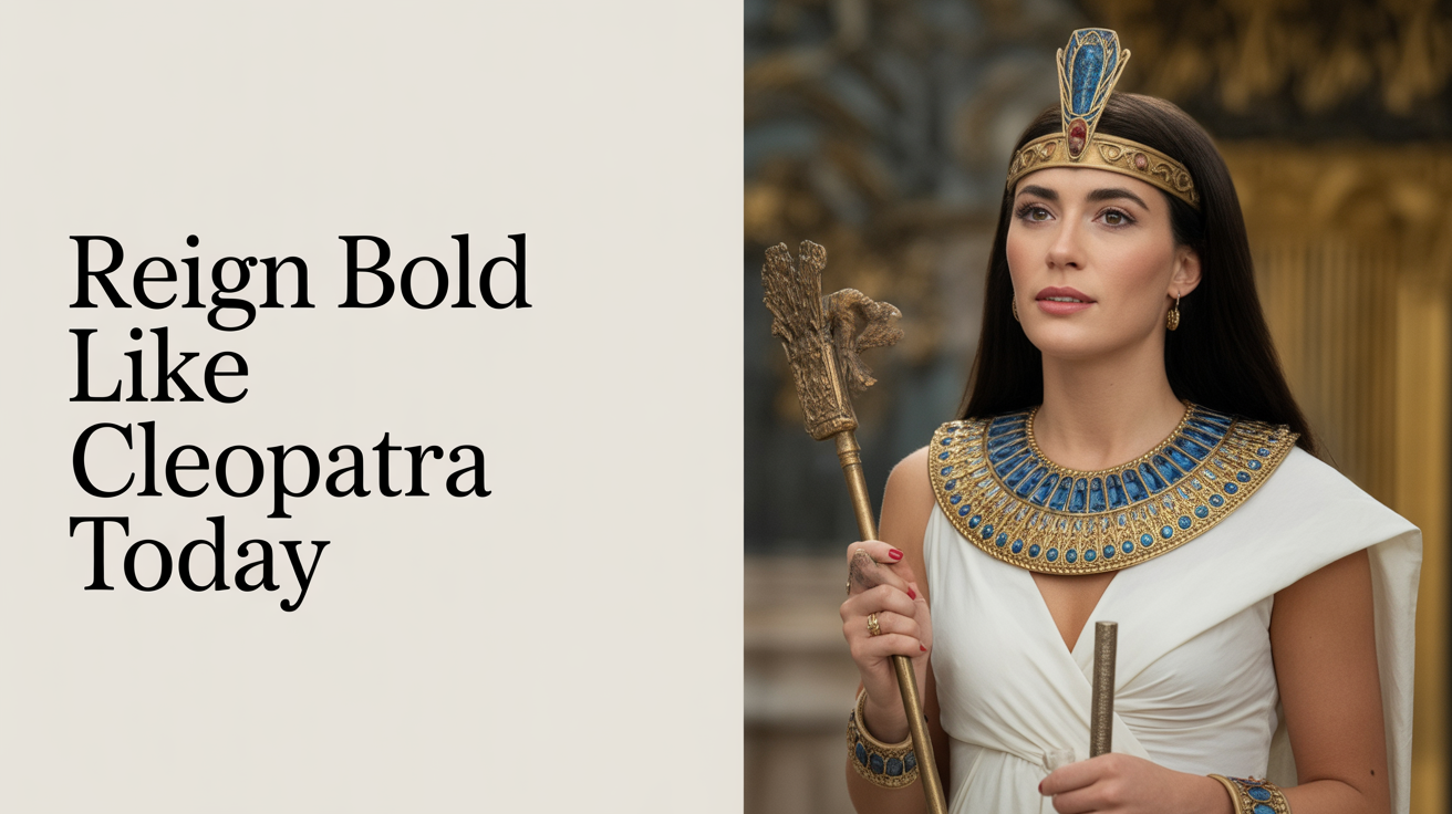 Reign Bold Like Cleopatra Today
