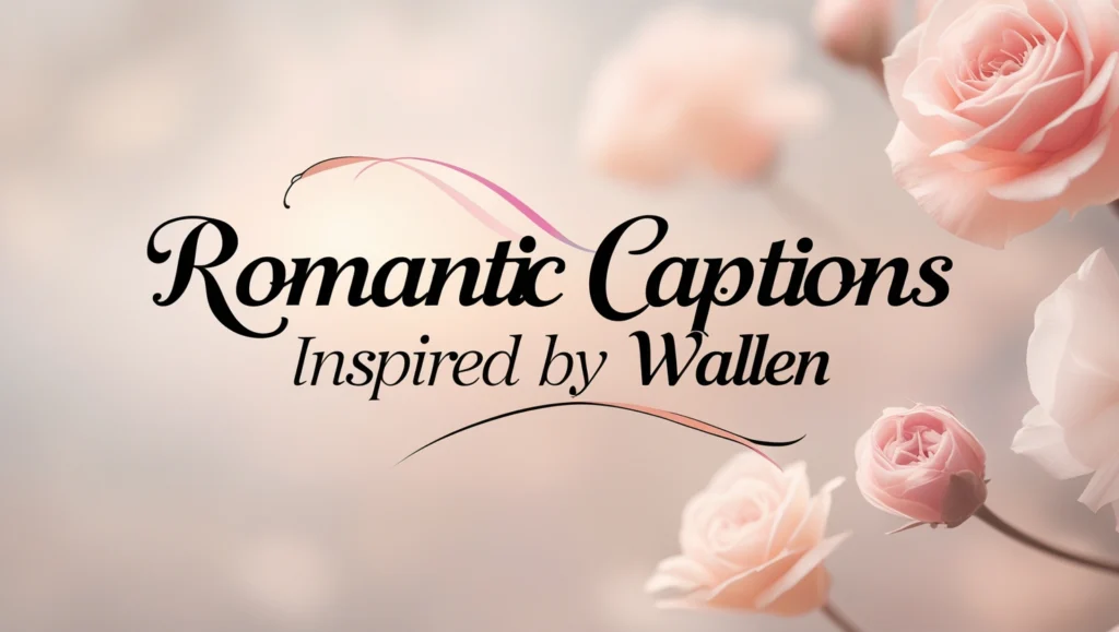 Romantic Captions Inspired by Wallen