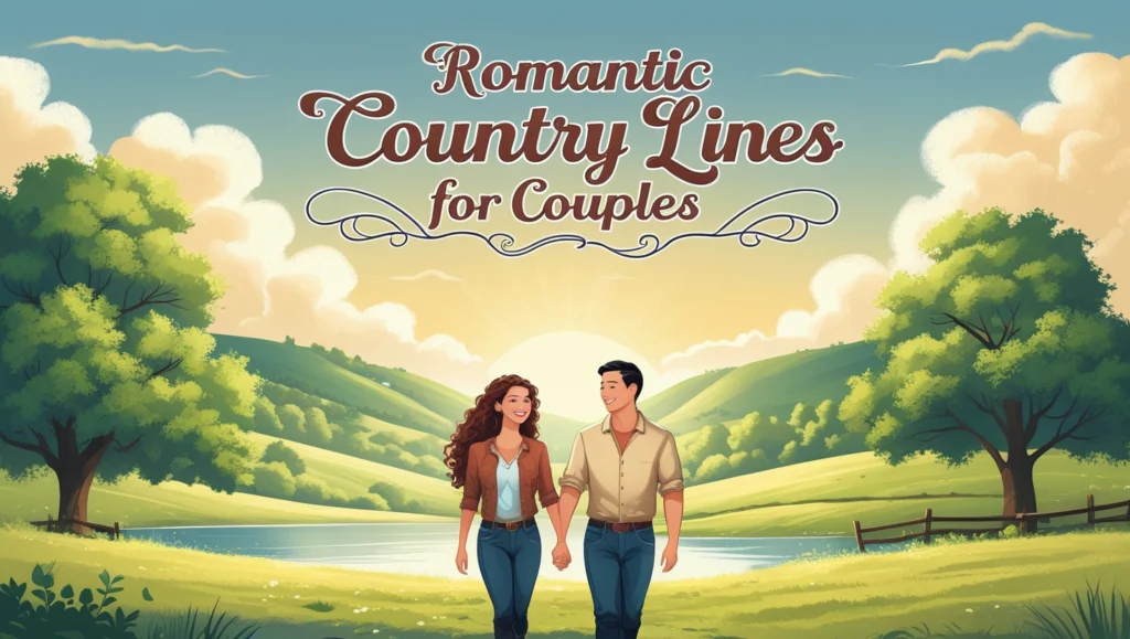 Romantic Country Lines for Couples