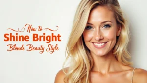 Shine Bright, Blonde Beauty Style