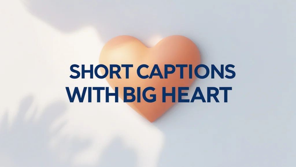 Short Captions with Big Heart