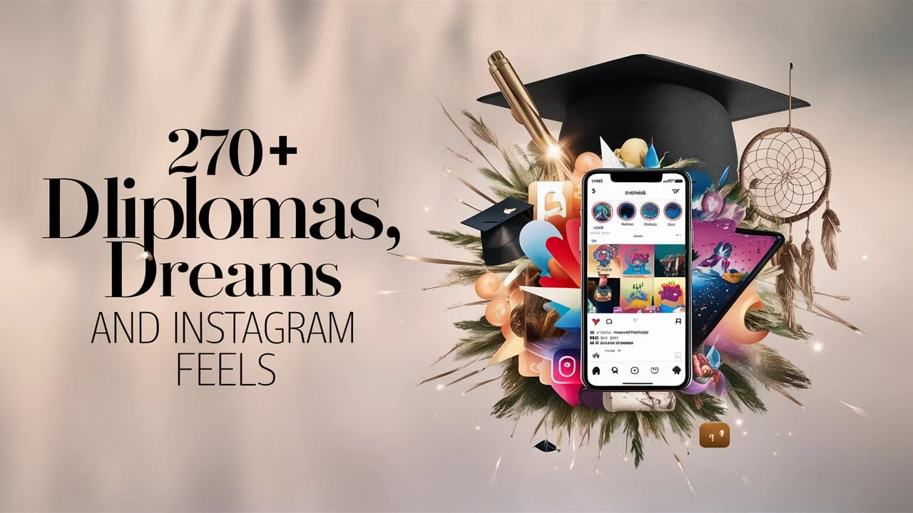 Diplomas Dreams and Instagram Feels