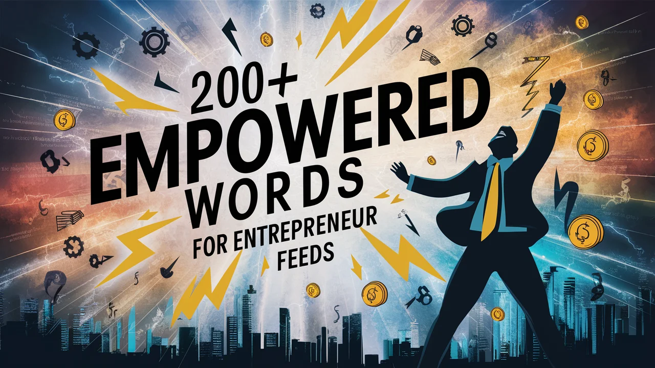 Empowered Words for Entrepreneur Feeds