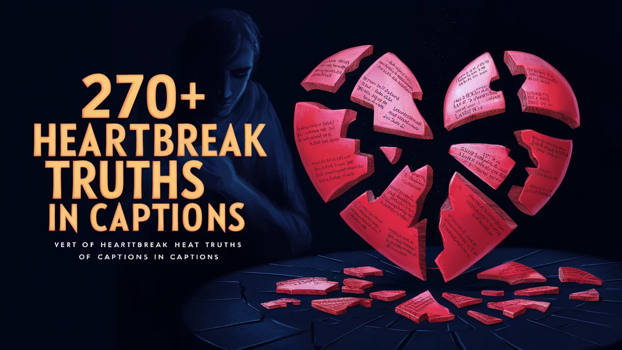 Heartbreak Truths in Captions