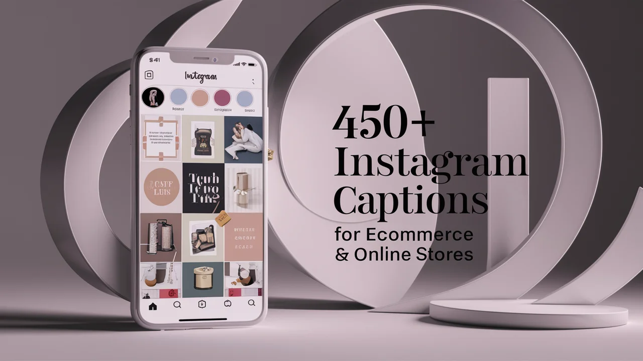 Instagram captions for ecommerce & online stores