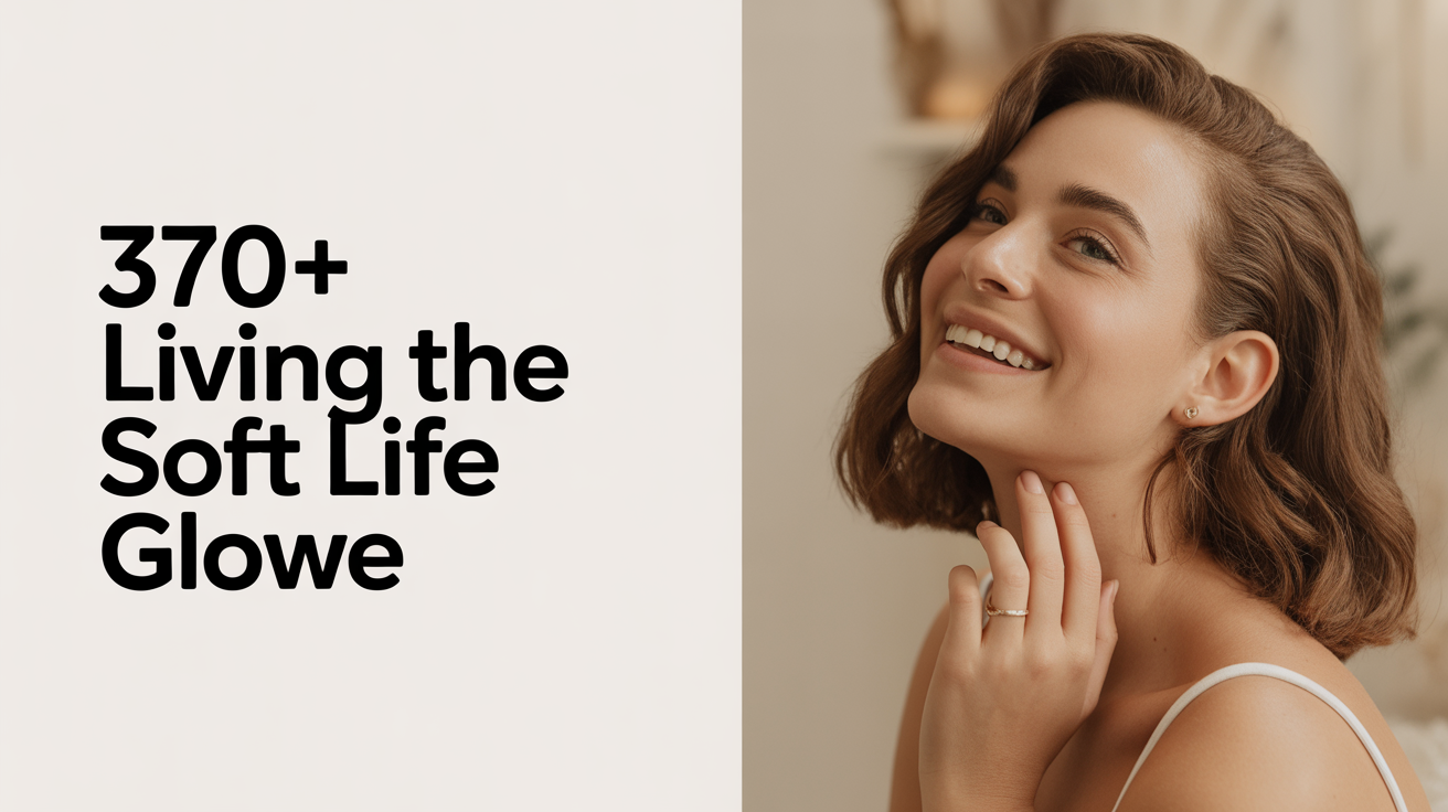 370+ Living the Soft Life Glow