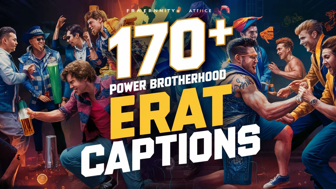 Power Brotherhood Epic Frat Captions
