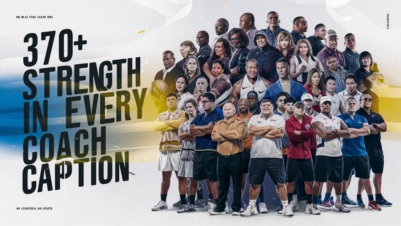 Strength in Every Coach Caption