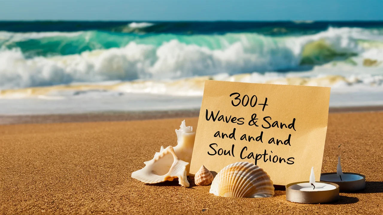 Waves & Sand and Soul Captions