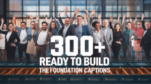 300+ Ready to Build the Foundation Captions