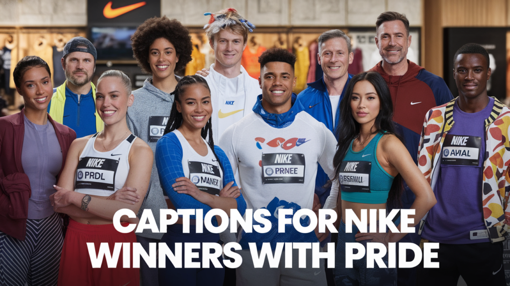 Captions for Nike Winners with Pride