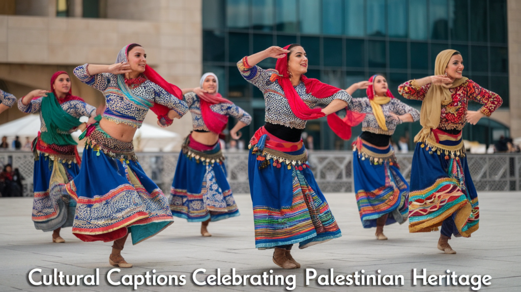 Cultural Captions Celebrating Palestinian Heritage
