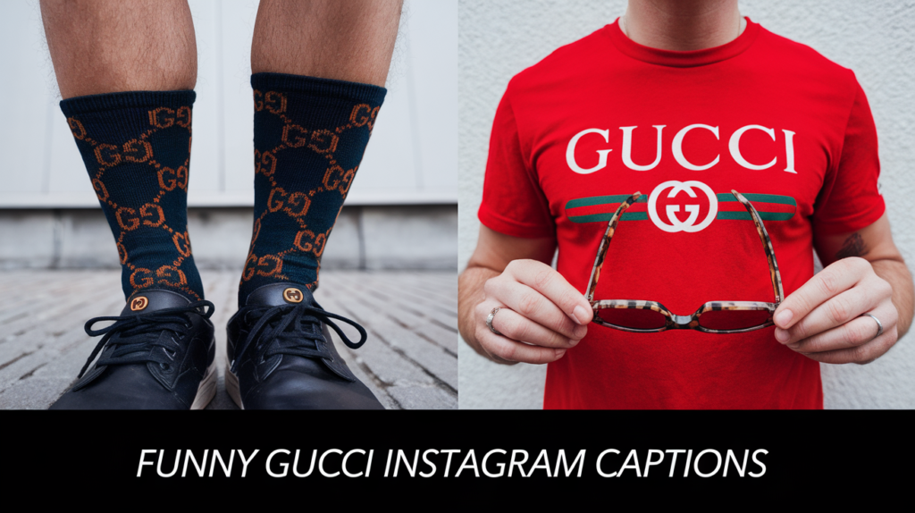 Funny Gucci Instagram Captions