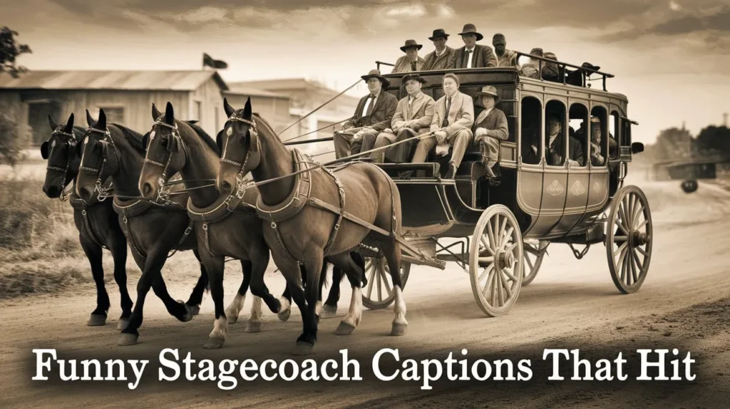 Funny Stagecoach Captions That Hit