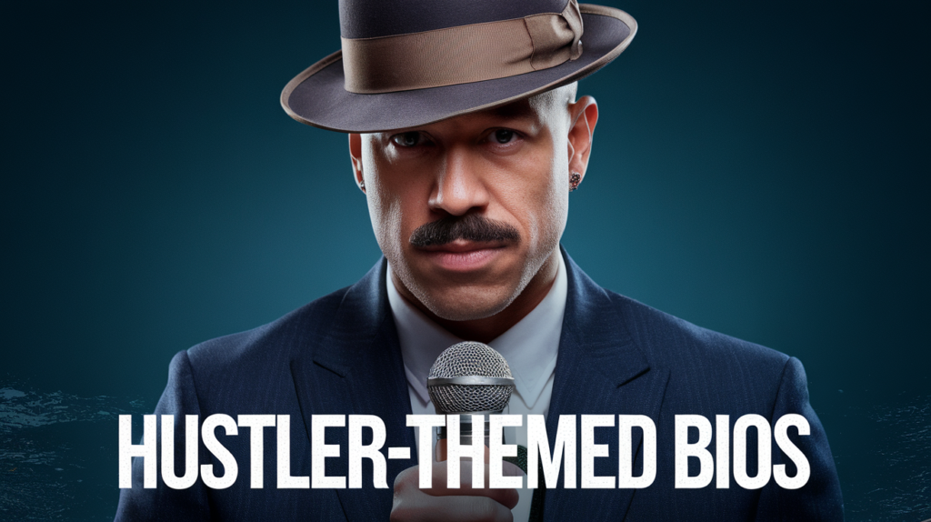 Hustler-Themed Bios