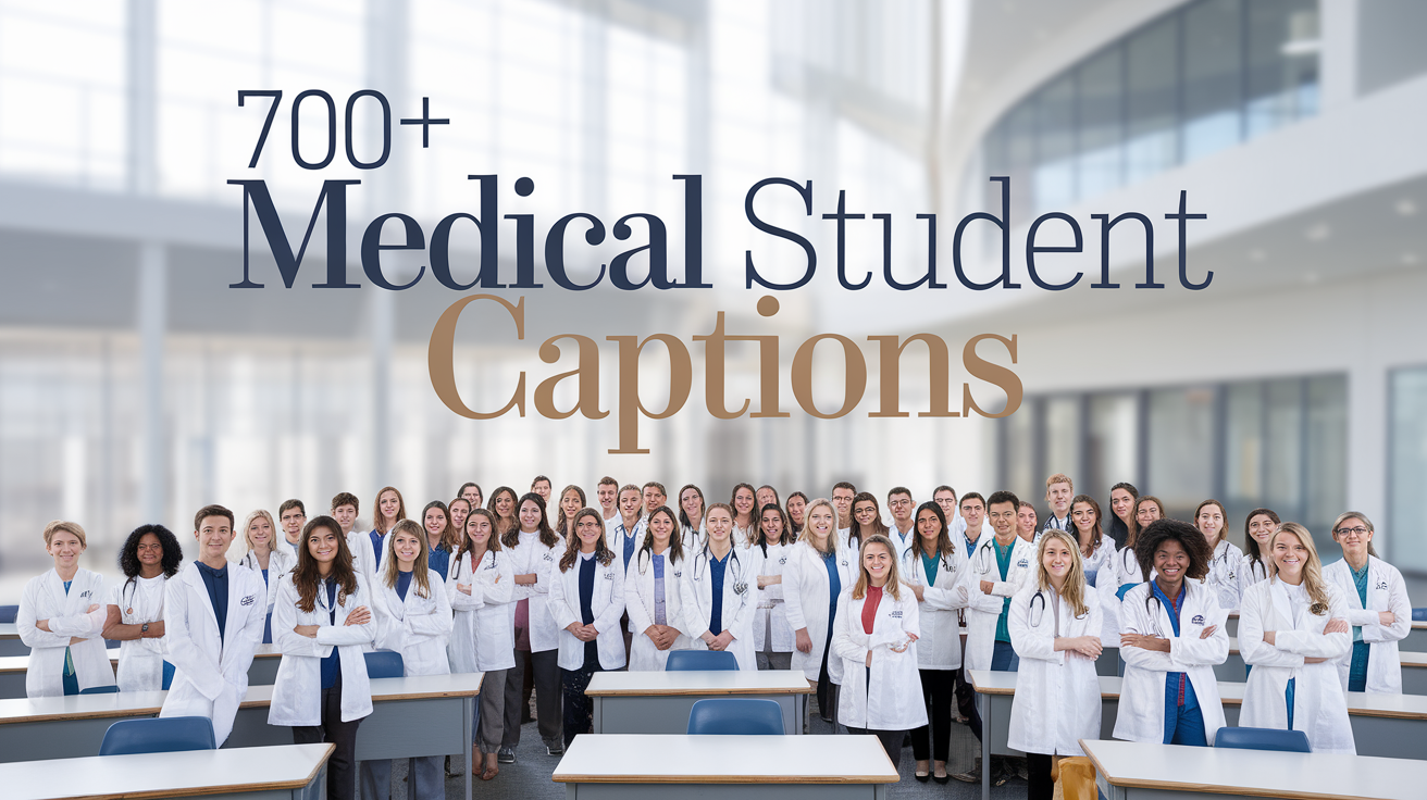 700+ Medical Student Captions