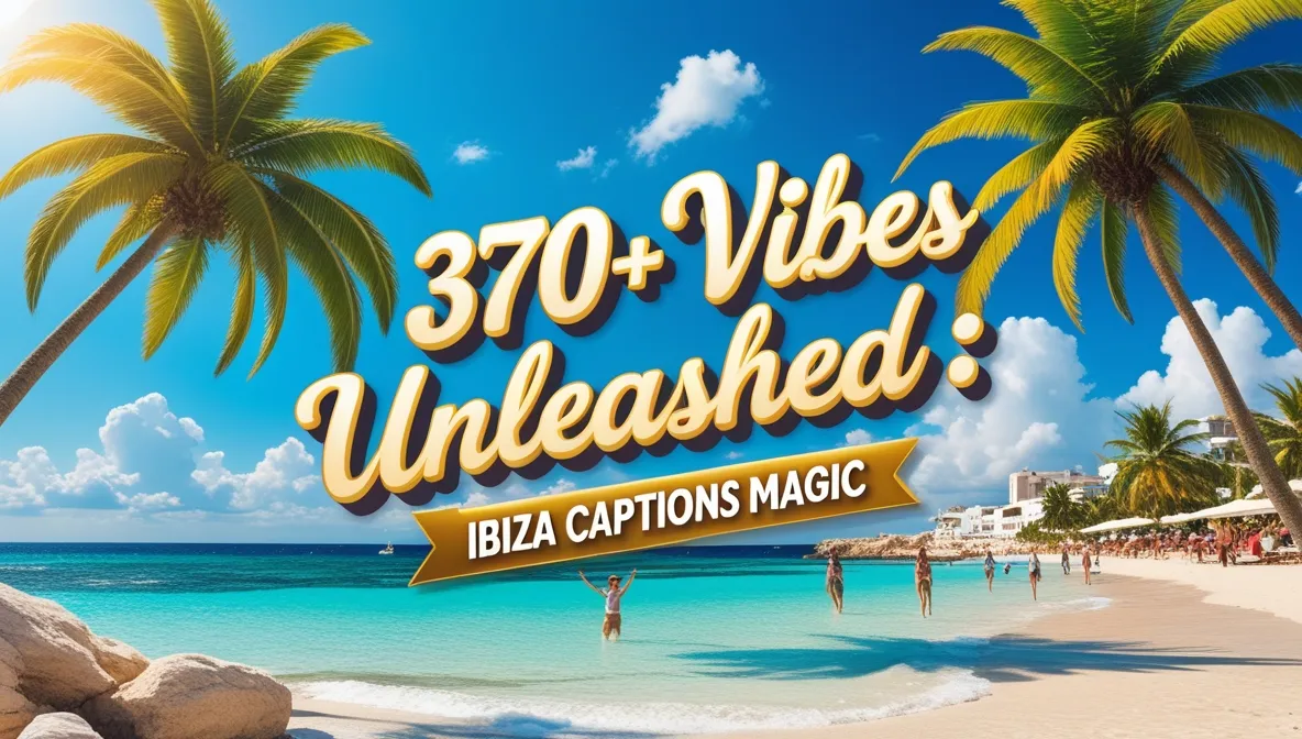 370+ Vibes Unleashed: Ibiza Captions Magic