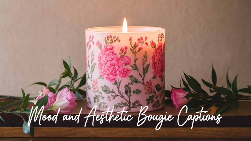 Mood and Aesthetic Bougie Captions